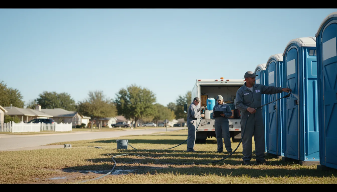 Long-Term Portable Toilet Rental in Leonore, IL near me